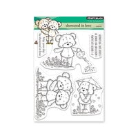 Penny Black - Showered In Love Collection - Clear Photopolymer Stamps - Showered In Love