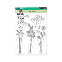 Penny Black - Cherished Collection - Clear Photopolymer Stamps - Soft Stems