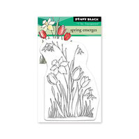 Penny Black - Cherished Collection - Clear Photopolymer Stamps - Spring Emerges