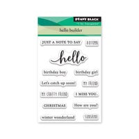 Penny Black - Clear Photopolymer Stamps - Hello Builder
