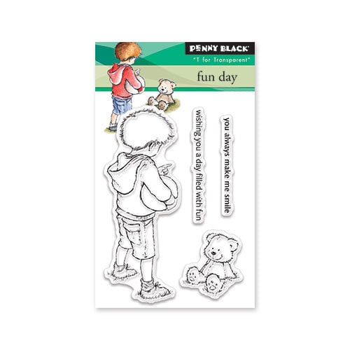 Penny Black - Clear Photopolymer Stamps - Fun Day