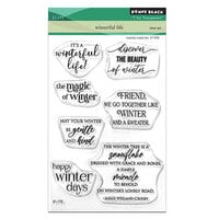 Penny Black - Clear Photopolymer Stamps - Winterful Life