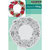 Penny Black - Christmas - Cling Mounted Rubber Stamps - Poinsettia Wreath