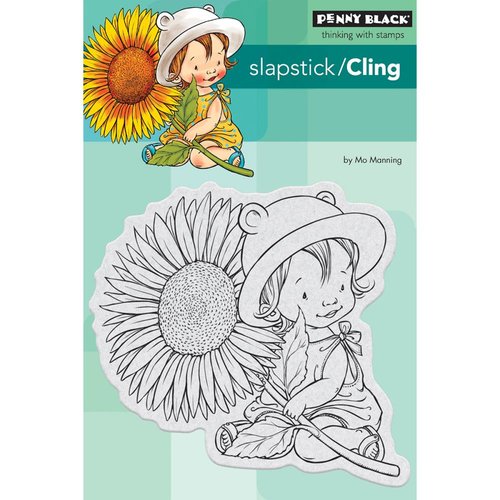 Penny Black - Cling Mounted Rubber Stamps - Sunflower Baby
