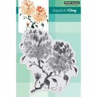 Penny Black - Cling Mounted Rubber Stamps - Peony