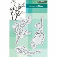 Penny Black - Christmas - Cling Mounted Rubber Stamps - Winter Branches