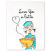 Penny Black - Cling Mounted Rubber Stamps - Love Ya