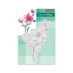 Penny Black - Blooming Collection - Cling Mounted Rubber Stamps - Unique