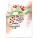 Penny Black - Christmastime Collection - Cling Mounted Rubber Stamps - Pinecone Poetry