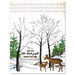 Penny Black - Christmastime Collection - Cling Mounted Rubber Stamps - Landscape