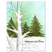 Penny Black - Christmastime Collection - Cling Mounted Rubber Stamps - Beautiful Birch