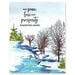 Penny Black - Winter Dream Collection - Cling Mounted Rubber Stamps - Streaming