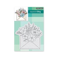 Penny Black - Cherished Collection - Cling Mounted Rubber Stamps - Happy Mail