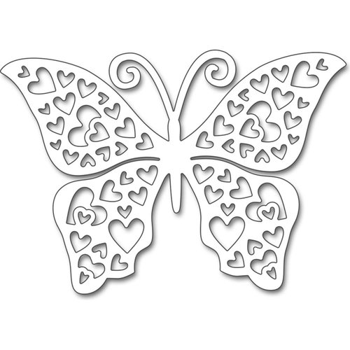 Penny Black - Creative Dies - Hearts Butterfly