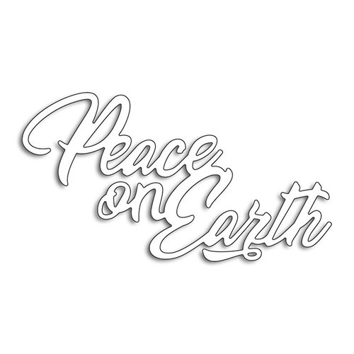 Penny Black - Peaceful Winter Collection - Christmas - Creative Dies - Peace