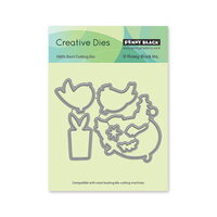 Penny Black - Making Spirits Bright Collection - Creative Dies - Christmas Creatures Cut Out