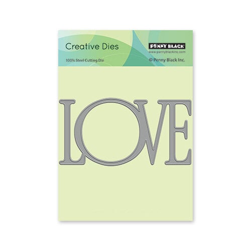Penny Black - Showered In Love Collection - Creative Dies - Immense Love