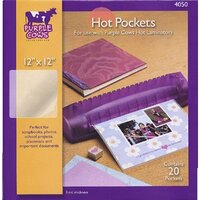 Purple Cows Incorporated - Hot Pockets - 12x12 - Laminator Refill Pockets