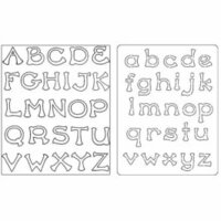 Coluzzle Alphabet Template Set - Camelot