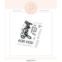 Pigment Craft Co - Clear Photopolymer Stamps - Treat Yourself
