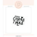 Pigment Craft Co - Clear Photopolymer Stamps - Merry Christmas