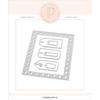 Pigment Craft Co - Dies - Tags and Frames - Twinkling Diamonds