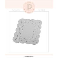 Pigment Craft Co - Dies - Dotted Scallop Cover Plate