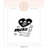 Pigment Craft Co - Clear Photopolymer Stamps - Hole In My Heart