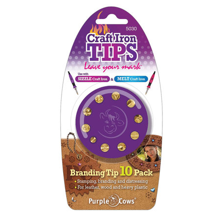 Purple Cows Incorporated - Craft Iron Tips - Branding