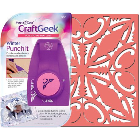 Purple Cows Incorporated - Craft Geek - Punch It - Winter