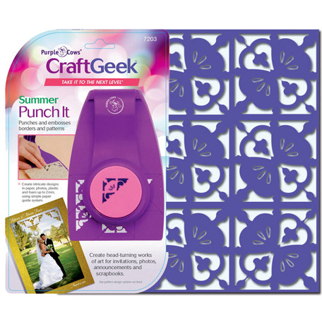 Purple Cows Incorporated - Craft Geek - Punch It - Summer