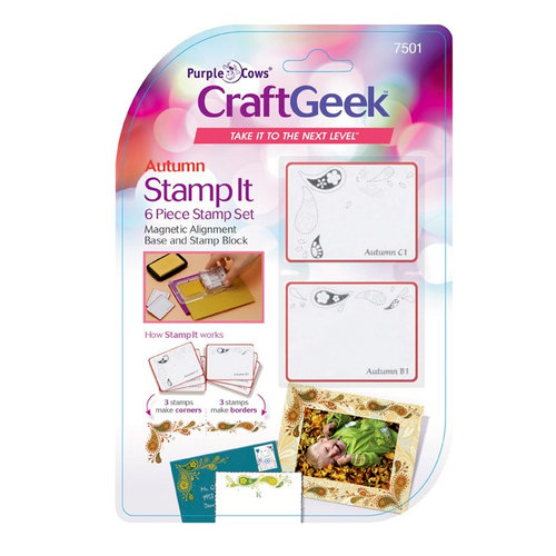 Purple Cows Incorporated - Craft Geek - Stamp It - Autumn