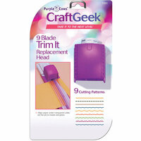 Purple Cows Incorporated - Craft Geek - 9 Blade Trim It - Head Replacement