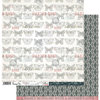 Penelope Dee - Mother of Pearl Collection - 12 x 12 Double Sided Paper - Devoted