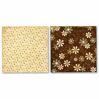 Paper Loft - Grandmas House Collection - 12x12 Doublesided Paper - Hankie, CLEARANCE