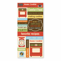 The Paper Loft Collection - Home Cookin Collection - Cardstock Pieces - Cooking