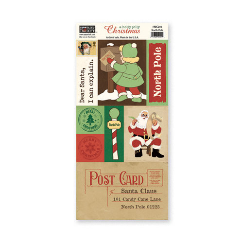 The Paper Loft - A Holly Jolly Christmas Collection - Cut Apart Cardstock Pieces - North Pole