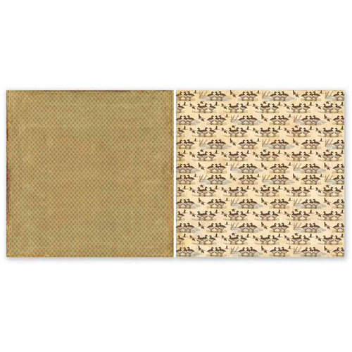 The Paper Loft - Huckleberry Pond Collection - 12 x 12 Double Sided Paper - Geese
