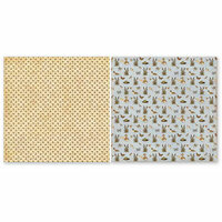 The Paper Loft - Huckleberry Pond Collection - 12 x 12 Double Sided Paper - Lily Pads