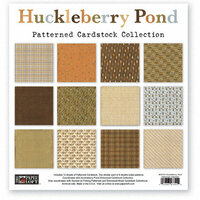The Paper Loft - Huckleberry Pond Collection - 12 x 12 Patterned Cardstock Pack