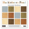 The Paper Loft - Huckleberry Pond Collection - 12 x 12 Distressed Cardstock Pack