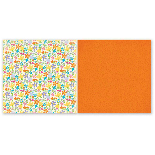 The Paper Loft Collection - In Full Bloom Collection - 12 x 12 Double Sided Paper - Tulips