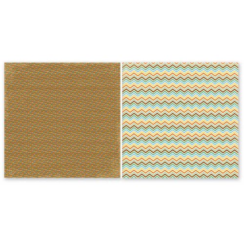 The Paper Loft - On the Go Collection - 12 x 12 Double Sided Paper - Like a Flash