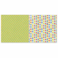 The Paper Loft Collection - Stop and Go Collection - 12 x 12 Double Sided Paper - Parking Lot