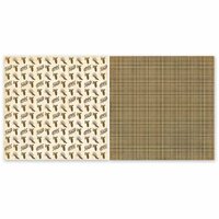 The Paper Loft - Scattered Pine Mountain Collection - 12 x 12 Double Sided Paper - Pinecone Lodge