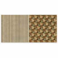The Paper Loft - Scattered Pine Mountain Collection - 12 x 12 Double Sided Paper - Cedar Run