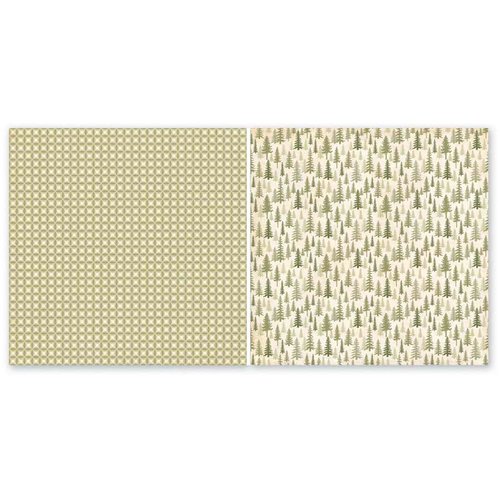 The Paper Loft - The Great Outdoors Collection - 12 x 12 Double Sided Paper - Spruce
