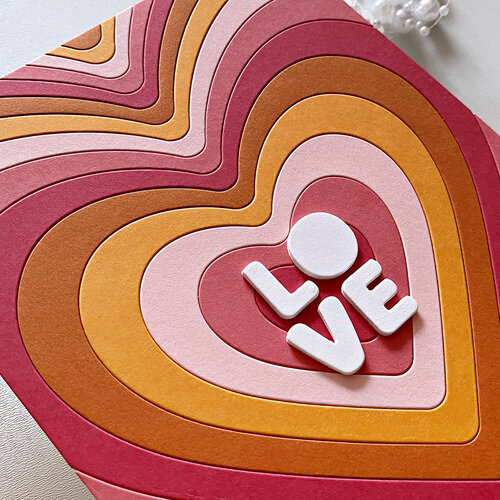 A Pocket Full Of Happiness - Dies - Psychedelic Hearts Background Cover Plate A Pocket Full Of Happiness - Dies - Psychedelic Hearts Background Cover Plate