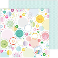 Pinkfresh Studio - Keeping It Real Collection - 12 x 12 Double Sided Paper - A Little Chaos