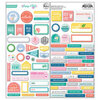 Pinkfresh Studio - Keeping It Real Collection - Cardstock Stickers